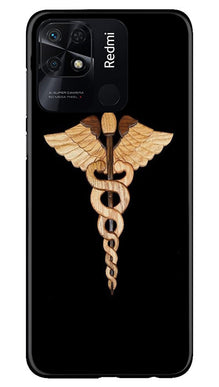 Doctor Logo Mobile Back Case for Redmi 10 Power  (Design - 134)
