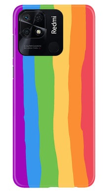 Multi Color Baground Mobile Back Case for Redmi 10 Power  (Design - 139)