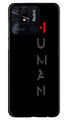 Human Case for Redmi 10C  (Design - 141)