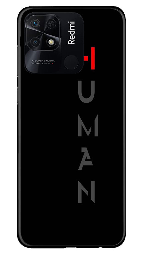 Human Case for Redmi 10C  (Design - 141)