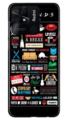 Friends Mobile Back Case for Redmi 10  (Design - 145)