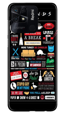 Friends Mobile Back Case for Redmi 10 Power  (Design - 145)