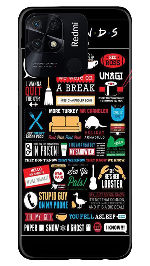 Friends Case for Redmi 10 Power  (Design - 145)