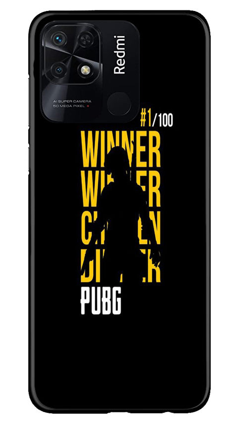 Pubg Winner Winner Case for Redmi 10  (Design - 146)