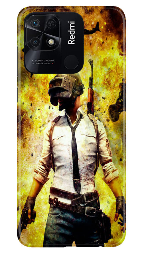 Pubg Case for Redmi 10C  (Design - 149)