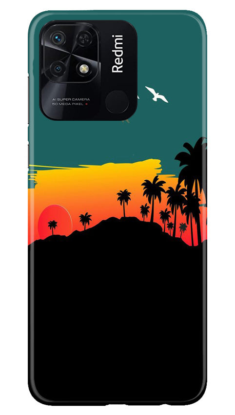 Sky Trees Case for Redmi 10 Power (Design - 160)
