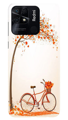 Bicycle Mobile Back Case for Redmi 10 (Design - 161)