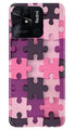 Puzzle Case for Redmi 10 (Design - 168)