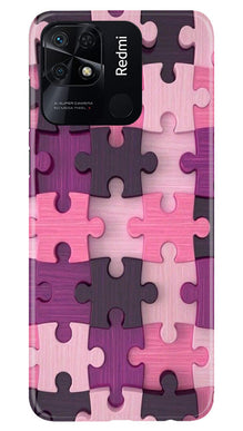 Puzzle Mobile Back Case for Redmi 10 (Design - 168)