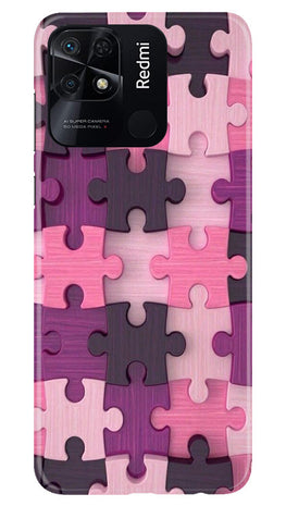 Puzzle Case for Redmi 10 (Design - 168)