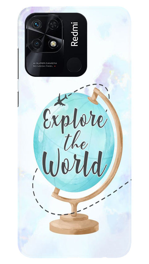 Explore the World Case for Redmi 10C (Design No. 176)