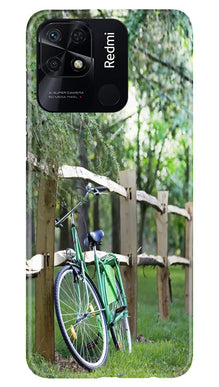Bicycle Mobile Back Case for Redmi 10 (Design - 177)