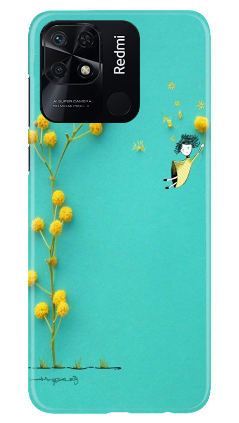 Pink Pattern Case for Redmi 10C (Design No. 184)