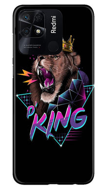 Colorful Square Mobile Back Case for Redmi 10C (Design - 187)