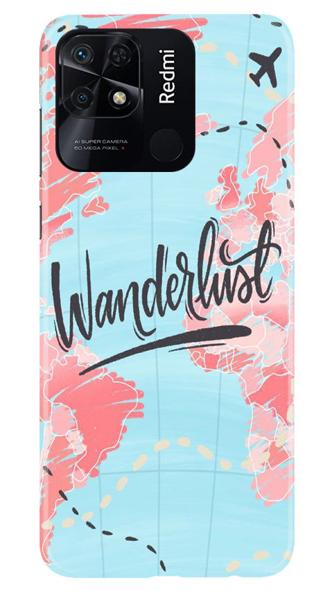 Red Heart Cycle Case for Redmi 10 Power (Design No. 191)