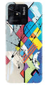 Modern Art Case for Redmi 10 (Design No. 203)
