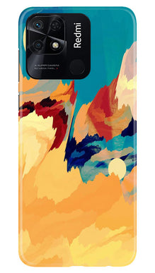 Modern Art Mobile Back Case for Redmi 10 (Design - 204)