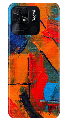 Modern Art Mobile Back Case for Redmi 10 (Design - 205)