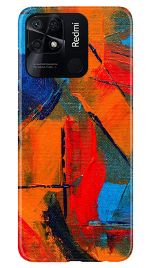Modern Art Mobile Back Case for Redmi 10C (Design - 205)