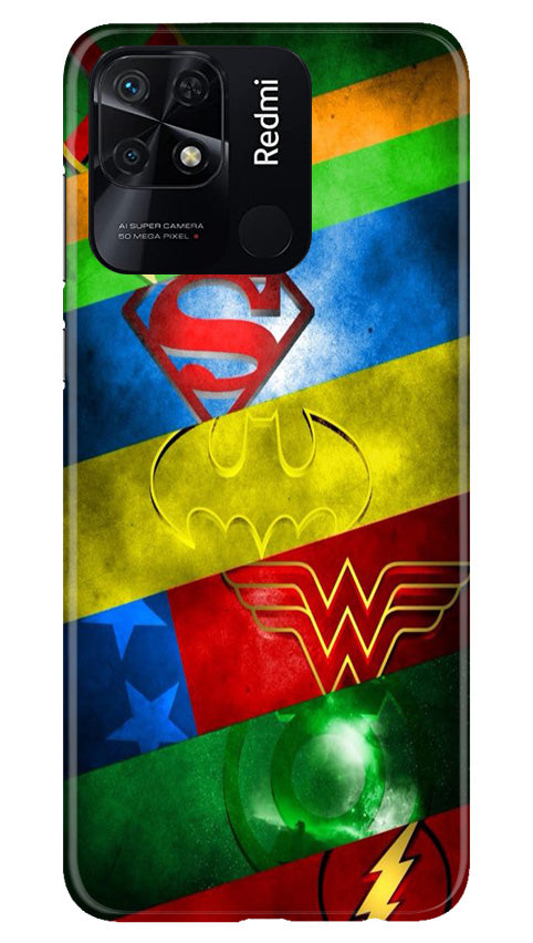 Captain America Shield Case for Redmi 10C (Design No. 219)