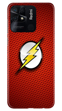 Superheros Logo Mobile Back Case for Redmi 10 (Design - 220)
