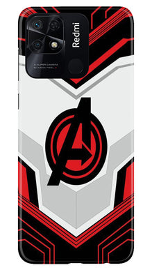 Ironman Captain America Mobile Back Case for Redmi 10 (Design - 223)