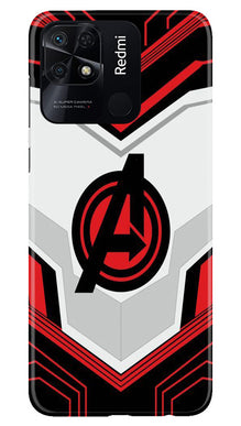 Ironman Captain America Mobile Back Case for Redmi 10C (Design - 223)
