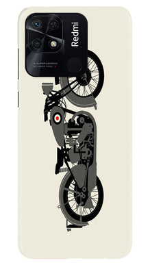 Travel Bus Mobile Back Case for Redmi 10 Power (Design - 227)