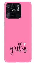 Girl Boss Black Case for Redmi 10 Power (Design No. 237)