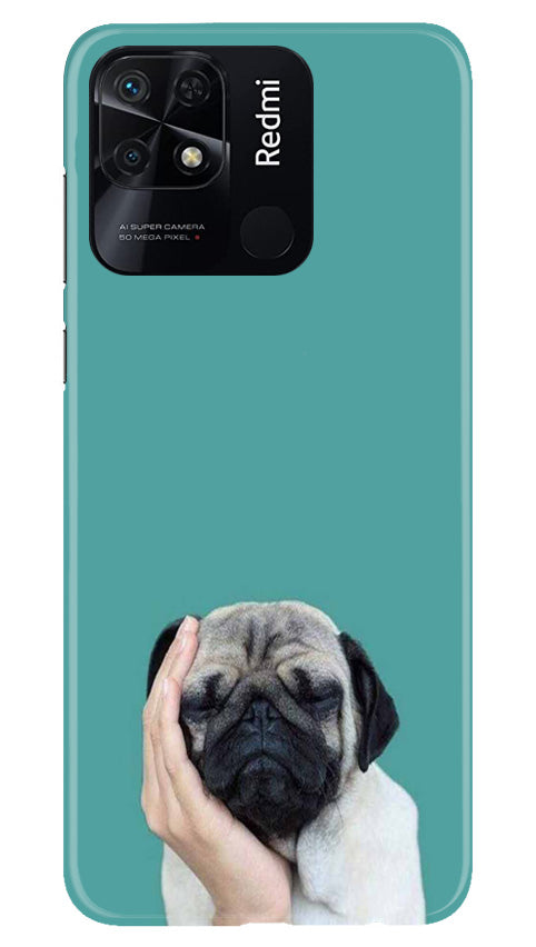Puppy Mobile Back Case for Redmi 10 (Design - 295)