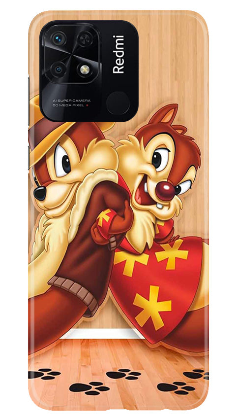 Chip n Dale Mobile Back Case for Redmi 10C (Design - 297)