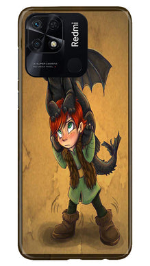 Dragon Mobile Back Case for Redmi 10C (Design - 298)