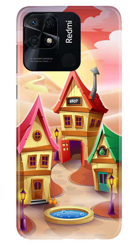 Sweet Home Mobile Back Case for Redmi 10 (Design - 300)