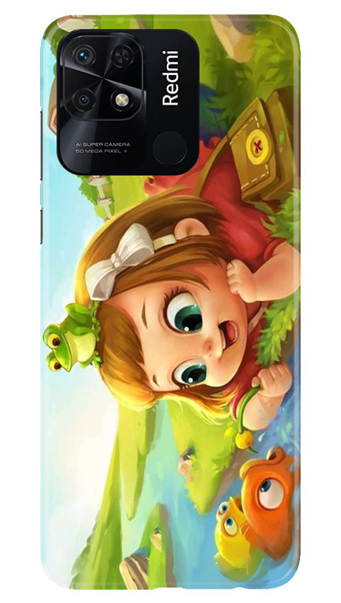 Baby Girl Mobile Back Case for Redmi 10 Power (Design - 301)