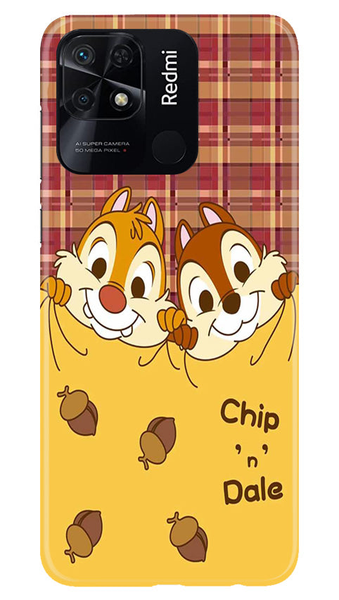 Chip n Dale Mobile Back Case for Redmi 10 (Design - 302)