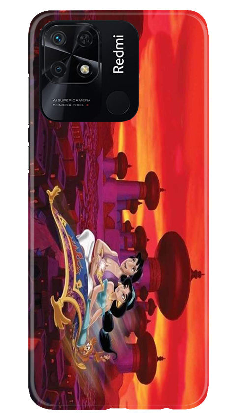 Aladdin Mobile Back Case for Redmi 10 (Design - 305)