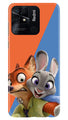 Cartoon Mobile Back Case for Redmi 10C (Design - 306)
