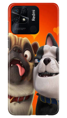 Dog Puppy Mobile Back Case for Redmi 10C (Design - 310)