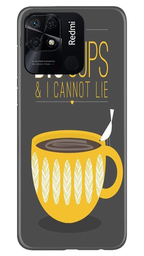 Big Cups Coffee Mobile Back Case for Redmi 10 Power (Design - 312)