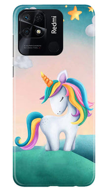 Unicorn Mobile Back Case for Redmi 10C (Design - 325)