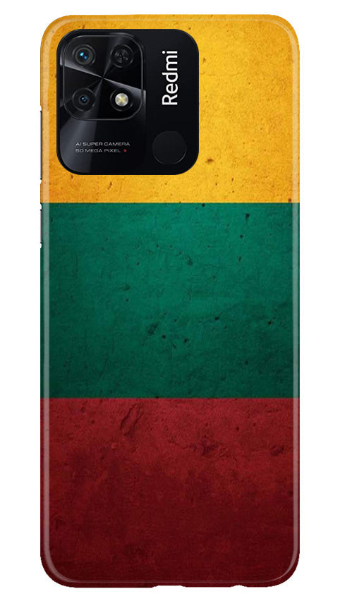 Color Pattern Mobile Back Case for Redmi 10 (Design - 333)