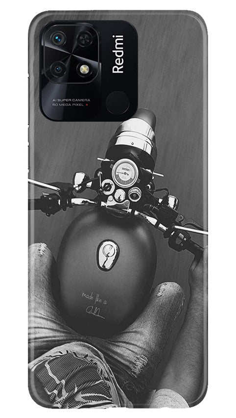 Royal Enfield Mobile Back Case for Redmi 10C (Design - 341)