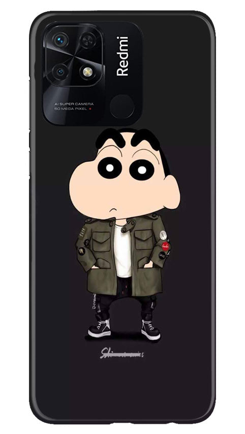 Shin Chan Mobile Back Case for Redmi 10 (Design - 349)