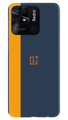 Oneplus Logo Mobile Back Case for Redmi 10C (Design - 353)