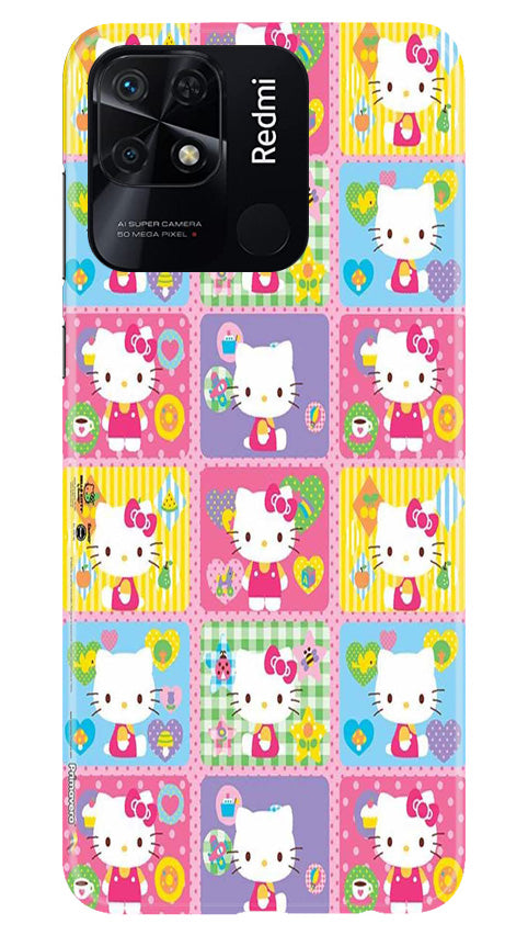 Kitty Mobile Back Case for Redmi 10 (Design - 357)