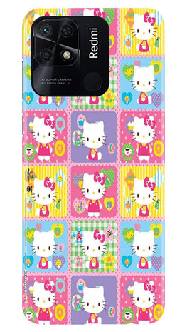 Kitty Mobile Back Case for Redmi 10C (Design - 357)