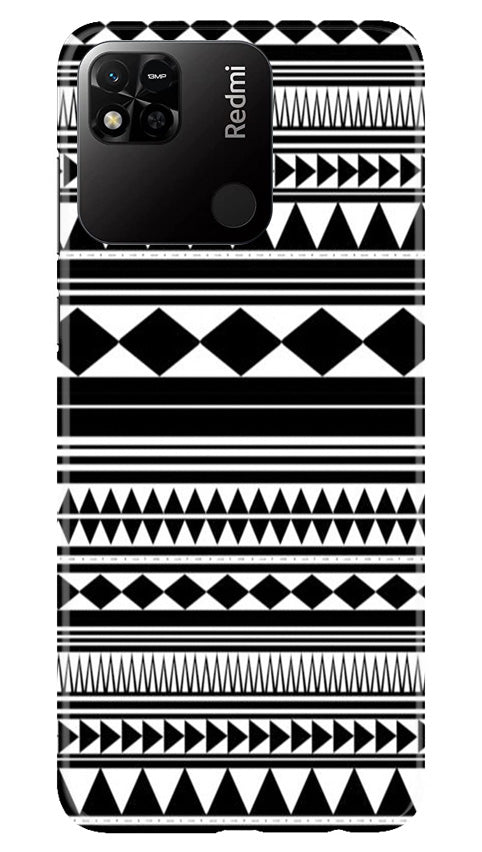 Black white Pattern Case for Redmi 10A