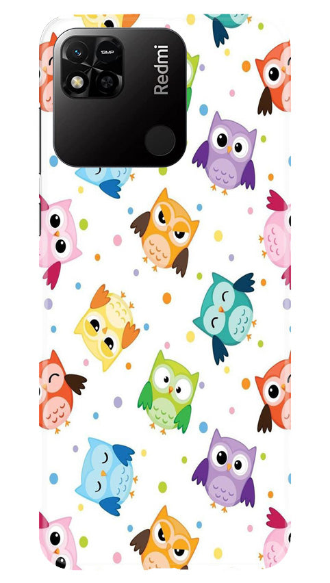 Owl Baground Pattern shore Case for Redmi 10A