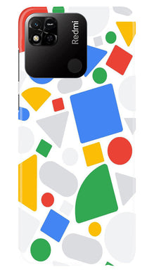 Circul Squar & Tringle Art Mobile Back Case for Redmi 10A (Design - 18)