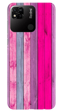 Wooden look Mobile Back Case for Redmi 10A (Design - 24)